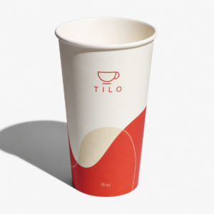Vaso de cartón personalizado 16 oz