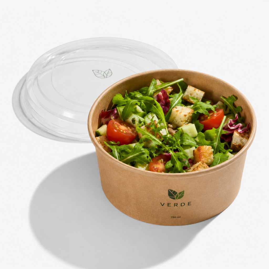 Bowl kraft personalizado 750 ml