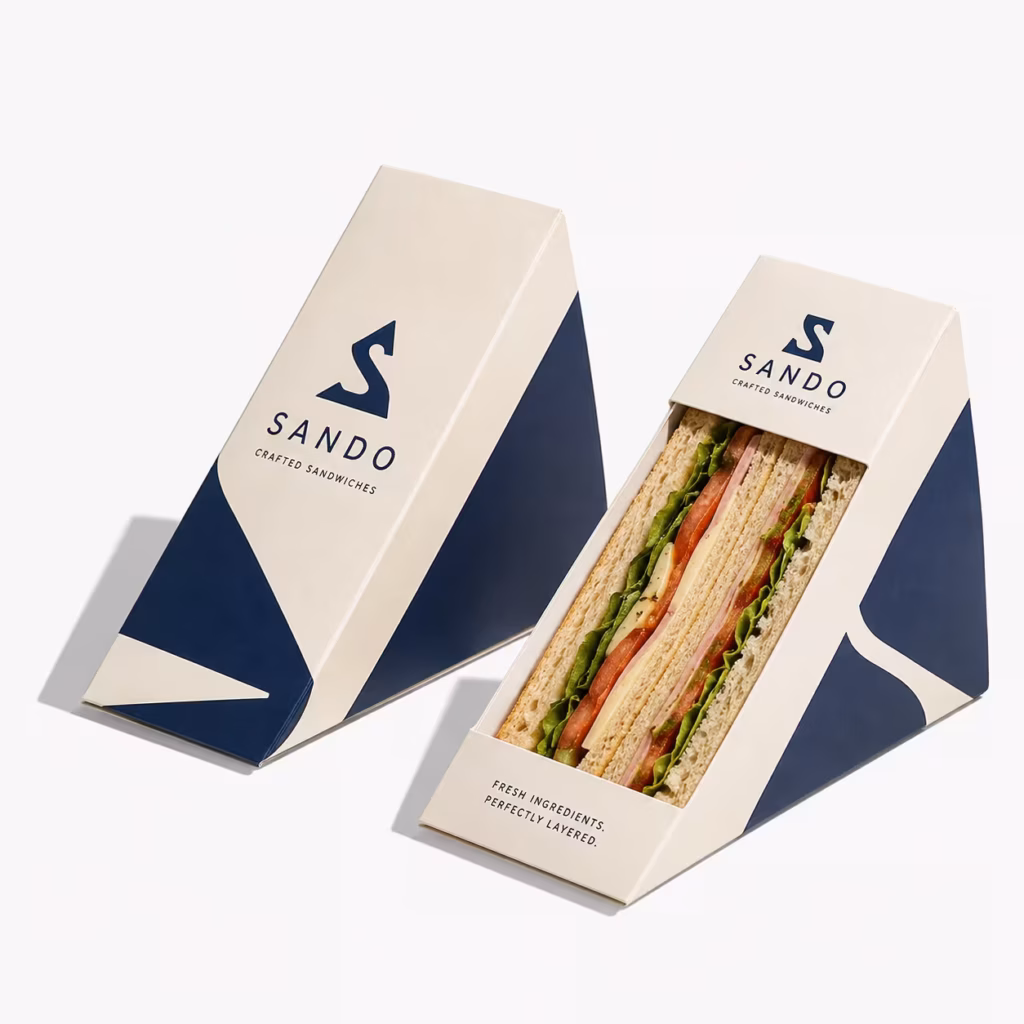 Cajas para sándwich personalizadas
