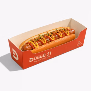 Cajas para hot dog personalizadas