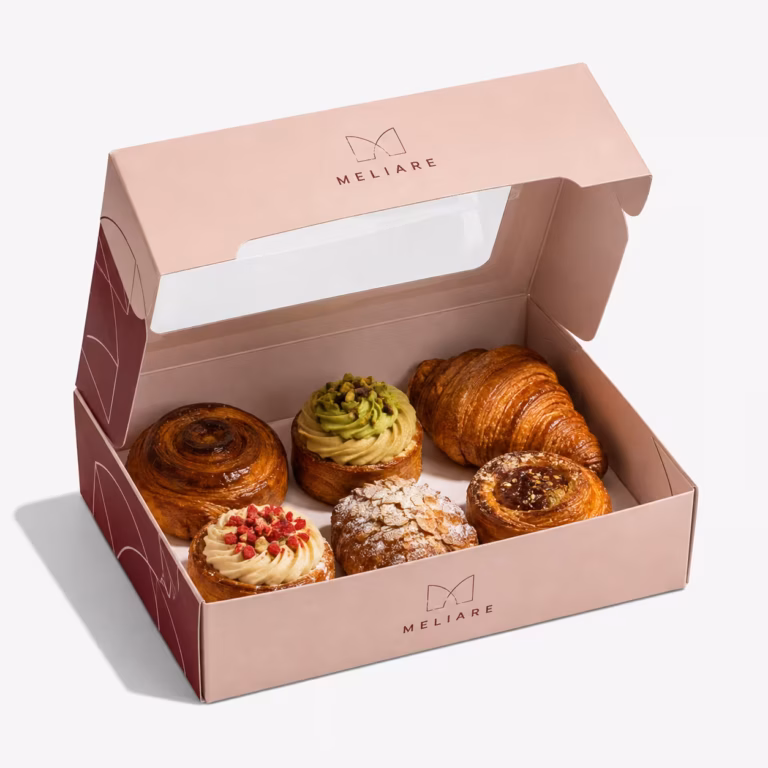 Cajas de pastelería personalizadas
