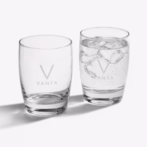 Vasos de cristal personalizados