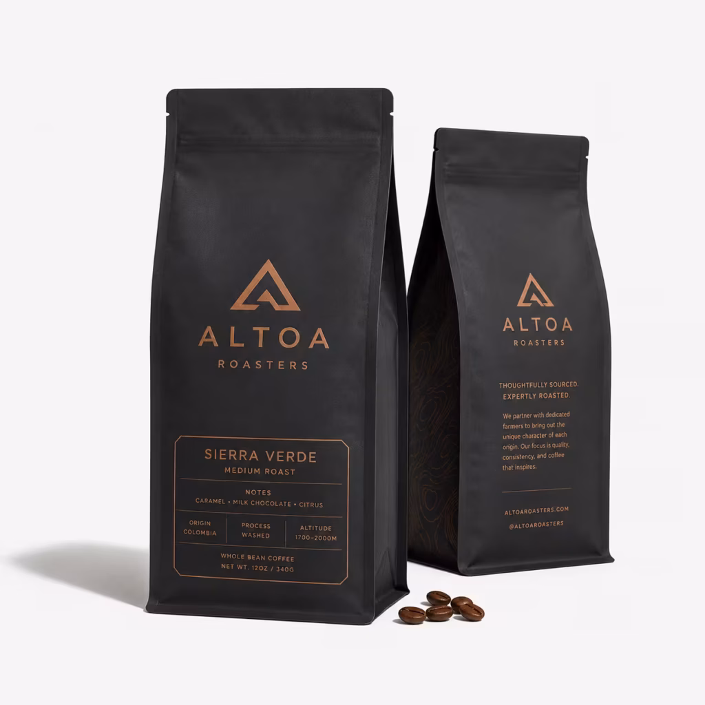 Bolsas de café personalizadas