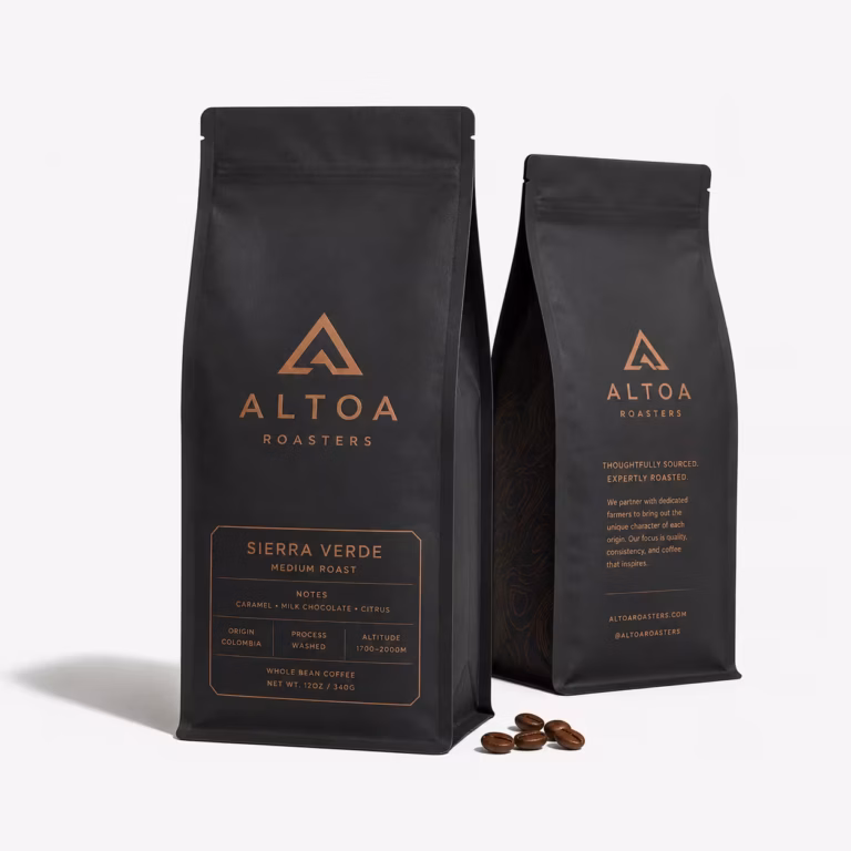 Packaging café