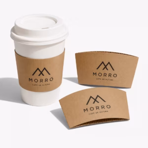 Fundas para vasos de café personalizadas