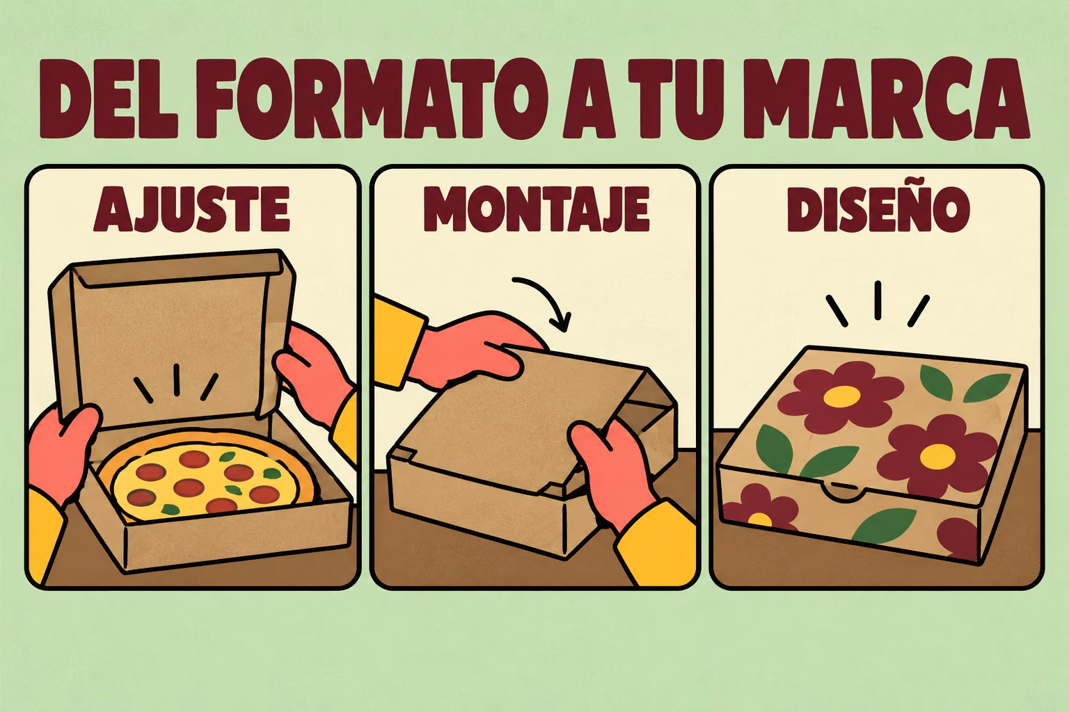 Del formato a tu marca: ajuste, montaje, diseño